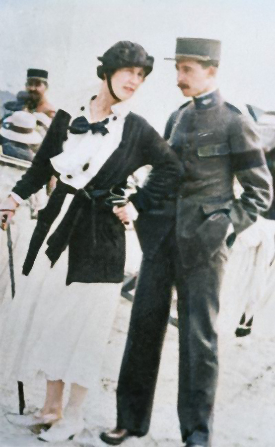 Daniel Poiré et son épouse, Madeleine en 1917